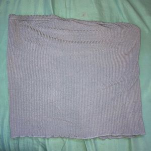 PS Basics Baby Blue Crop Top